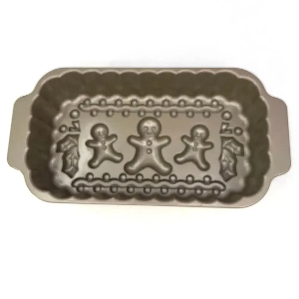 Nordic Ware Gingerbread Loaf Pan 1 Pound Nonstick Cast Aluminum USA